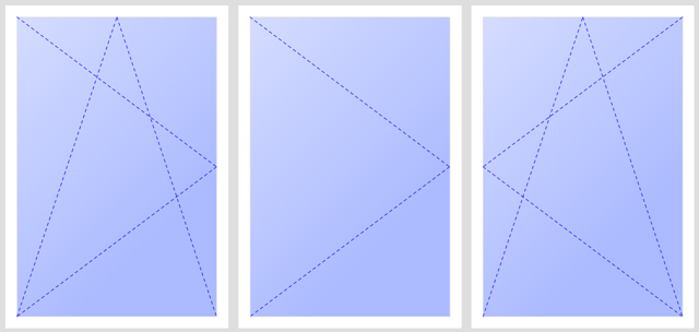 3-FLG ELEMENT MIT PFOSTEN